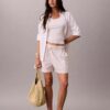 Cotton Poplin Stripe Boxer Shorts