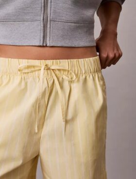 Cotton Poplin Stripe Boxer Shorts