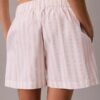 Cotton Poplin Stripe Boxer Shorts