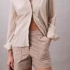 Cotton Sateen Short
