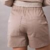 Cotton Sateen Short
