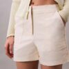 Cotton Sateen Short