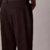 Cotton Sateen Slim Tapered Chino Pants