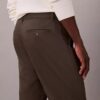Cotton Sateen Slim Tapered Chino Pants