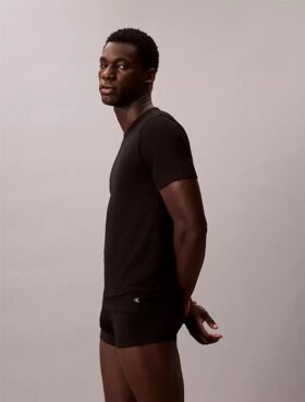 Cotton Stretch Blend 3-Pack Slim Fit Crewneck T-Shirt Cotton Stretch Blend 3-Pack Slim Fit Crewneck T-Shirt