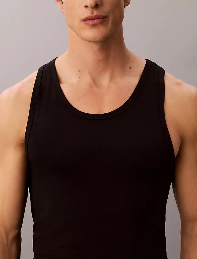 Cotton Stretch Blend 3-Pack Tank Top Cotton Stretch Blend 3-Pack Tank Top