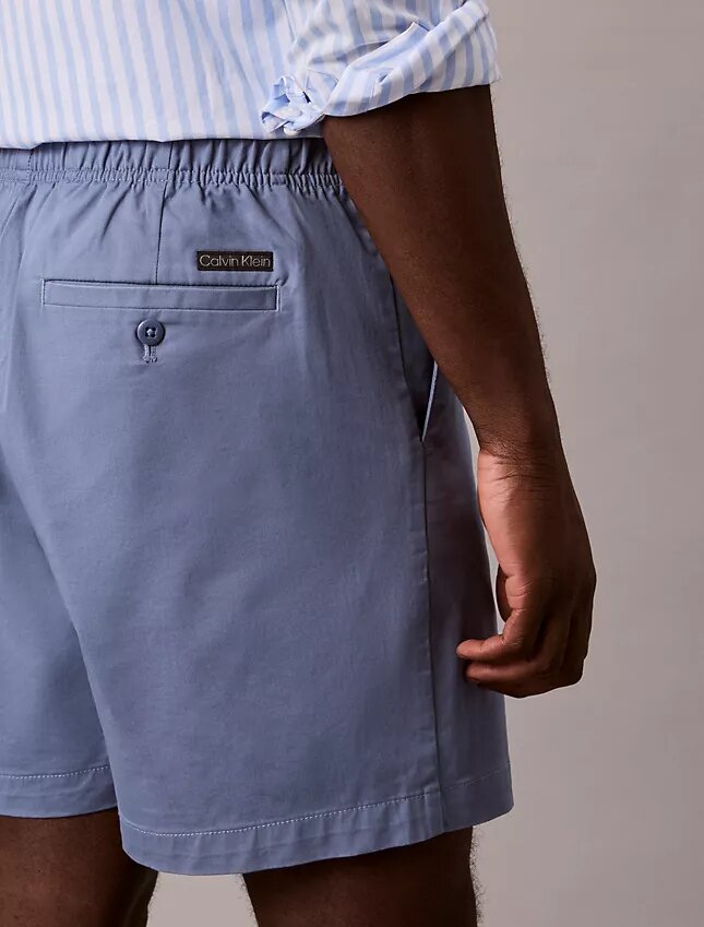 Cotton Stretch Chino Pull-On Shorts Cotton Stretch Chino Pull-On Shorts