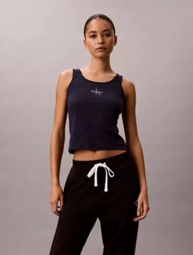 Cotton Stretch Lounge Tank Top