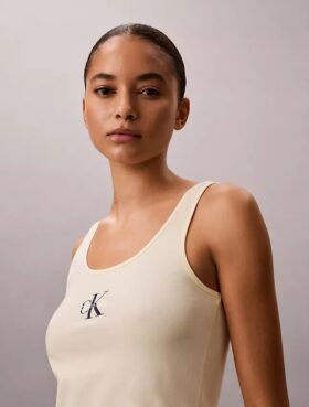 Cotton Stretch Lounge Tank Top