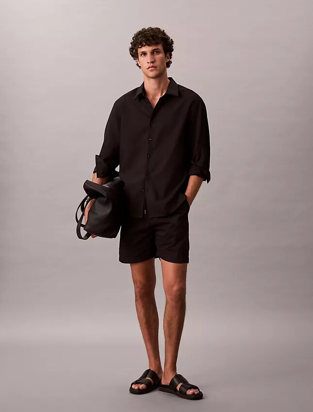Cotton Stretch Pull-On Shorts Cotton Stretch Pull-On Shorts
