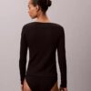 Cotton Stretch Rib Henley T-Shirt