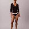Cotton Stretch Rib Henley T-Shirt