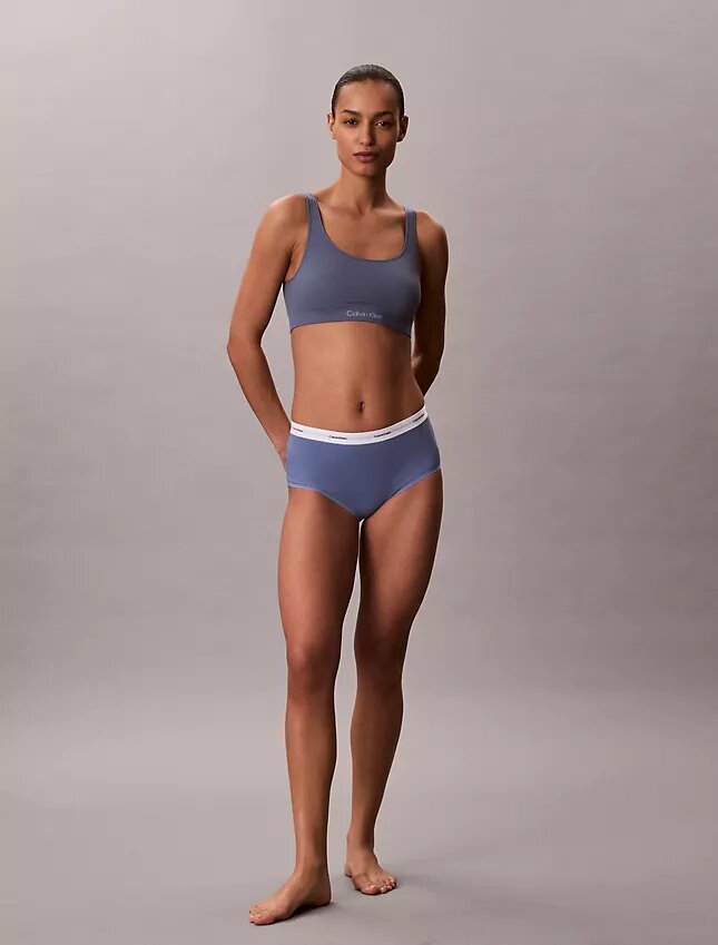 Cotton Stretch Rib High Rise Brief Cotton Stretch Rib High Rise Brief