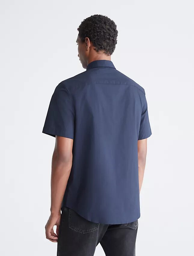 Cotton Stretch Slim Button-Down Shirt Cotton Stretch Slim Button-Down Shirt