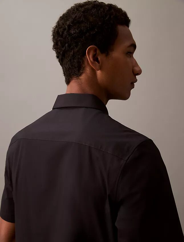 Cotton Stretch Slim Button-Down Shirt Cotton Stretch Slim Button-Down Shirt