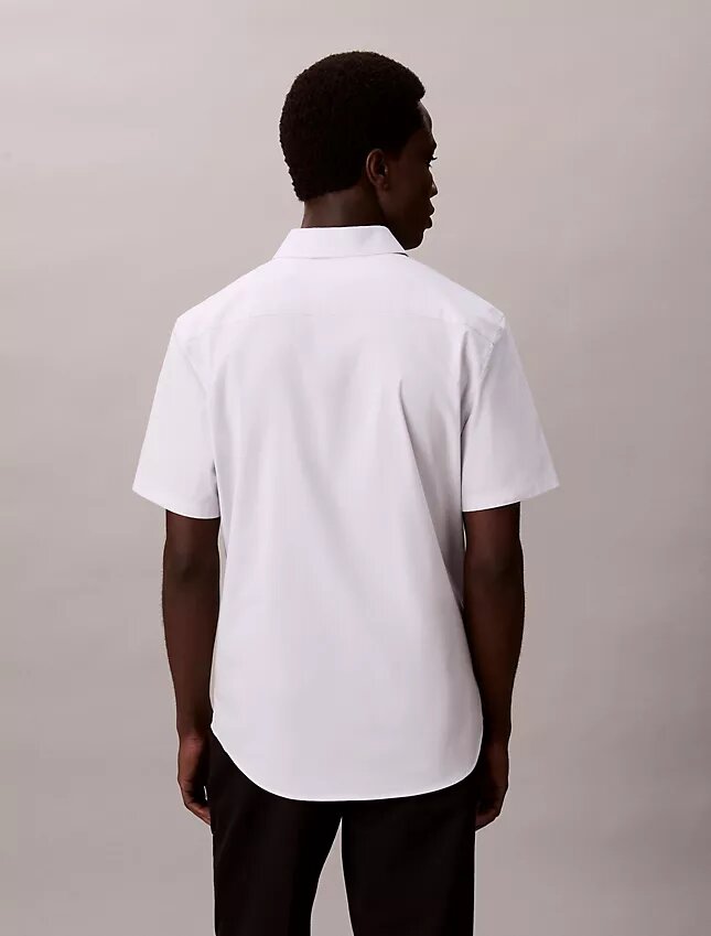 Cotton Stretch Slim Button-Down Shirt Cotton Stretch Slim Button-Down Shirt