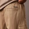 Cotton Stretch Straight Fit Cargo Pants