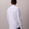 Cotton Stretch Stripe Slim Button-Down Shirt