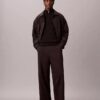 Cotton Stretch Twill Baggy Chino Pants