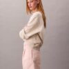Cotton Stretch Twill Pleated Bermuda Shorts