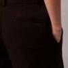 Cotton Stretch Wide Leg Chino Pants