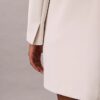 Crepe Tailored Mini Dress