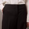 Crepe Wide Leg Trousers