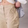 Crinkle Nylon Parachute Pants