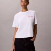 Cursive Calvin Klein Graphic Boxy Tee Cursive Calvin Klein Graphic Boxy Tee