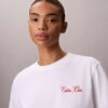 Cursive Calvin Klein Graphic Boxy Tee Cursive Calvin Klein Graphic Boxy Tee