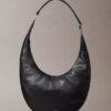 Curved Convertible Crossbody Bag