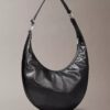 Curved Convertible Crossbody Bag