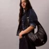Curved Convertible Crossbody Bag