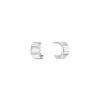 Curved Pebble Earrings