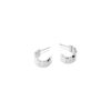 Curved Pebble Earrings