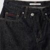 Denim Asymmetric Waist Mini Skirt
