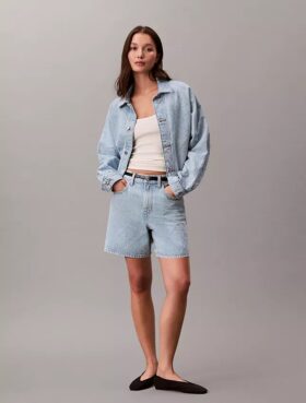Denim Relaxed Trucker Jacket Denim Relaxed Trucker Jacket