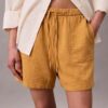 Double Gauze Pull-On Short