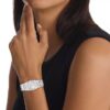 Emblem Dial Link Bracelet Watch