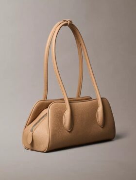 Emblem Logo Shoulder Bag