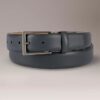 Embossed Logo Harness Buckle Belt