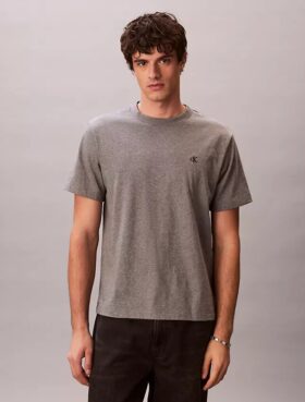 Embroidered Monogram Relaxed T-Shirt