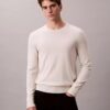 Extra Fine Merino Blend Crewneck Sweater
