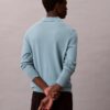 Extra Fine Merino Blend Polo Sweater
