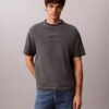 Faded Dye Logo Graphic Classic Crewneck T-Shirt Faded Dye Logo Graphic Classic Crewneck T-Shirt