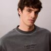 Faded Dye Logo Graphic Classic Crewneck T-Shirt Faded Dye Logo Graphic Classic Crewneck T-Shirt