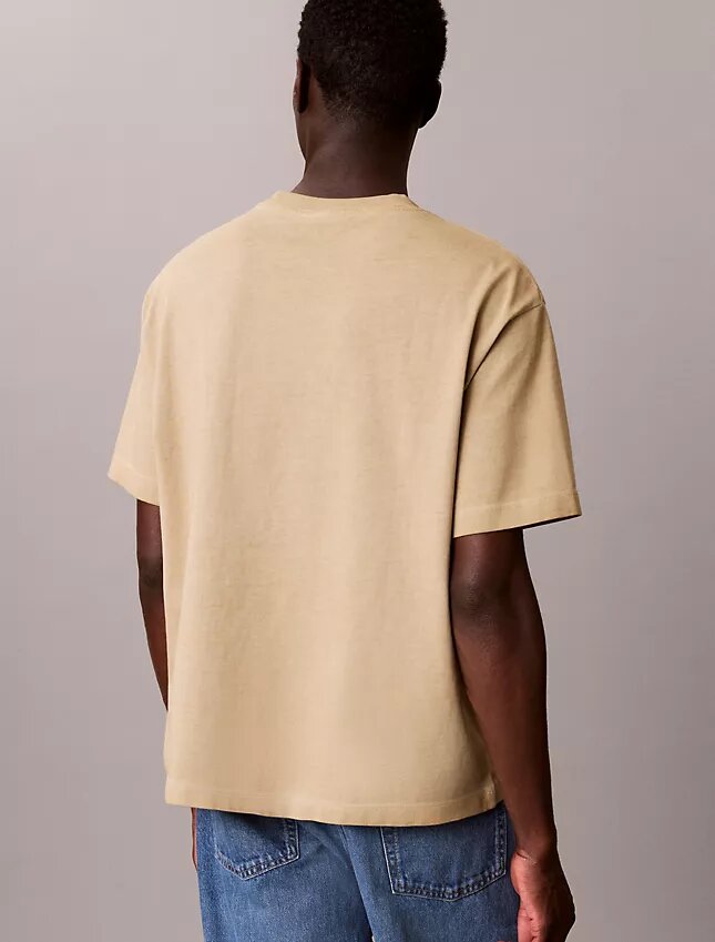 Faded Dye Logo Graphic Classic Crewneck T-Shirt Faded Dye Logo Graphic Classic Crewneck T-Shirt