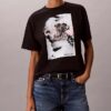 Faded Script Logo Graphic Boxy T-Shirt Faded Script Logo Graphic Boxy T-Shirt