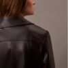 Faux Leather Moto Jacket