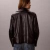 Faux Leather Moto Jacket